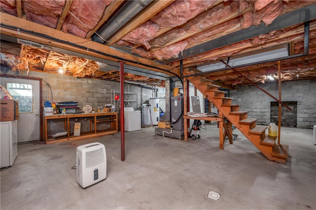 232 Pfeifer Road Harmony, PA 16037 - Photo 27 of 33 a view of a storage room with shelves
