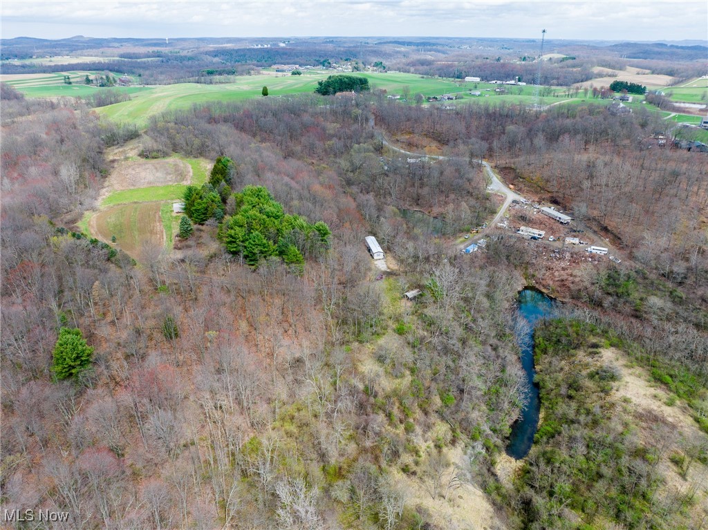 Oak Ridge Road Wellsville, OH 43968 - Photo 30 of 45 Birds eye view of property featuring a rural view