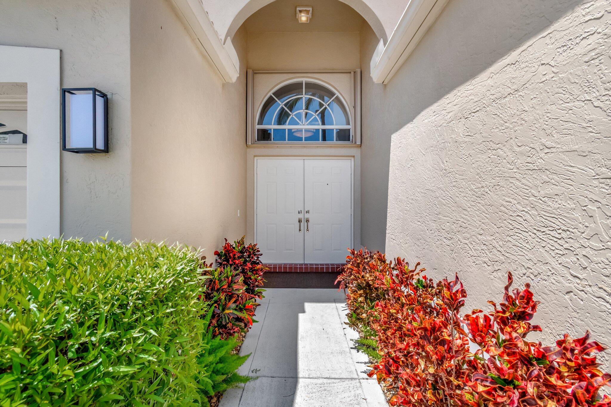 7575 Doubleton Drive Delray Beach, FL 33446 - Photo 3 of 47 Front Entrance