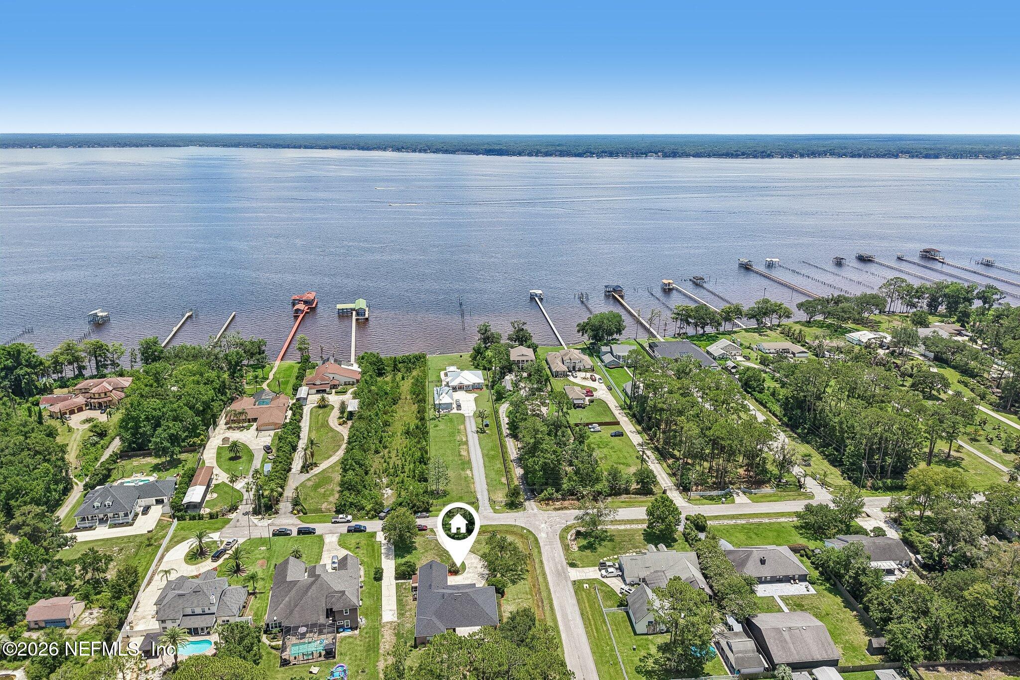 5950 West Shores Road Fleming Island, FL 32003 - Photo 5 of 67 Aerial View St Johns River