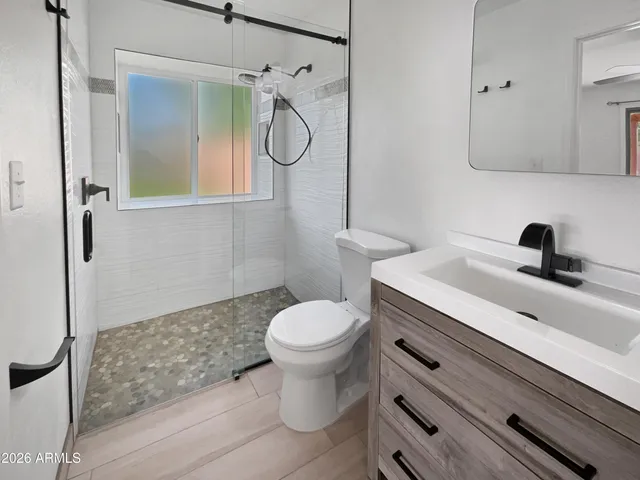 a view of backyard with plants and trees