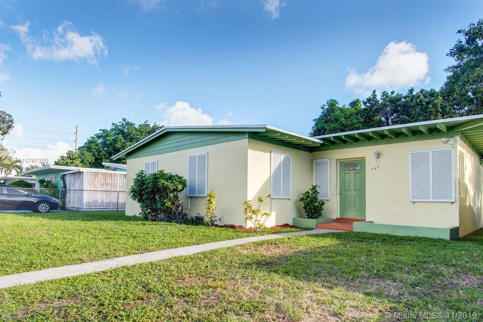 540 Northwest 119th Street Miami, FL 33168 - Photo 1 of 10 Front of house