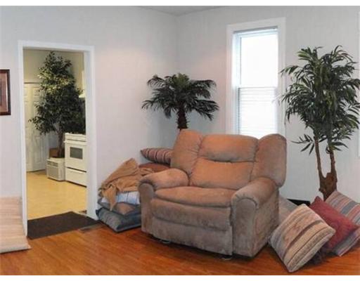 Living Room. 1st Floor Apartment Living Room. All new drywall, flooring w/ neutral paint