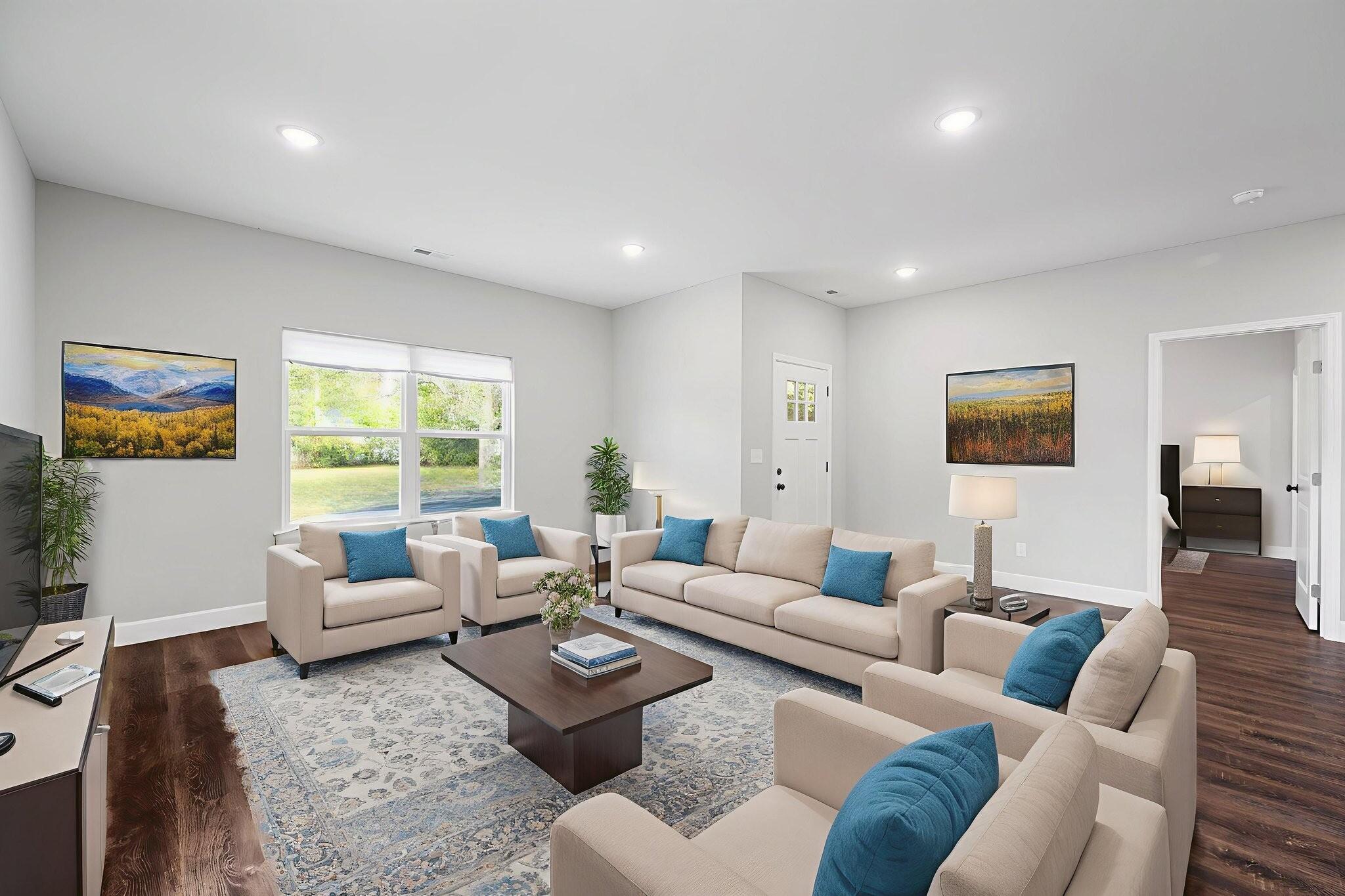 2116 Sharp Street Chattanooga, TN 37404 - Photo 7 of 27 2- 4 Living Room Virtually Staged 2