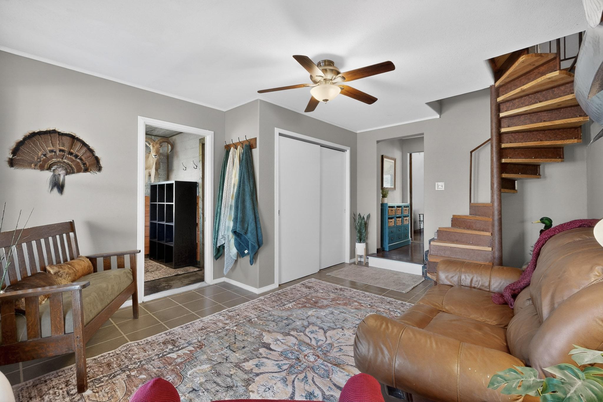 1619 Althaus Ranch Road Johnson City, TX 78636 - Photo 18 of 37 Can be reconfigured as an additional bedroom, entrance to covered patio, access to 2nd bath