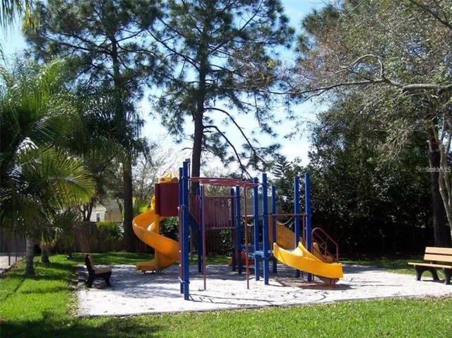 a house view with a lake view