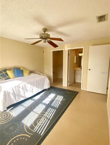 a view of a park with trees