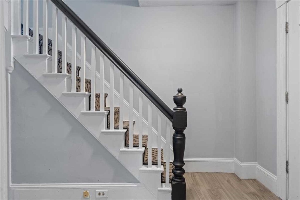 131 South Main Street Clinton, MA 01510 - Photo 21 of 36 a view of entryway and hall with wooden floor