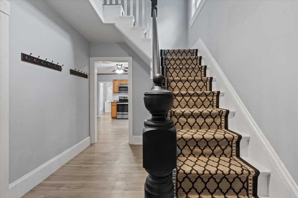 131 South Main Street Clinton, MA 01510 - Photo 5 of 36 a view of entryway with wooden floor