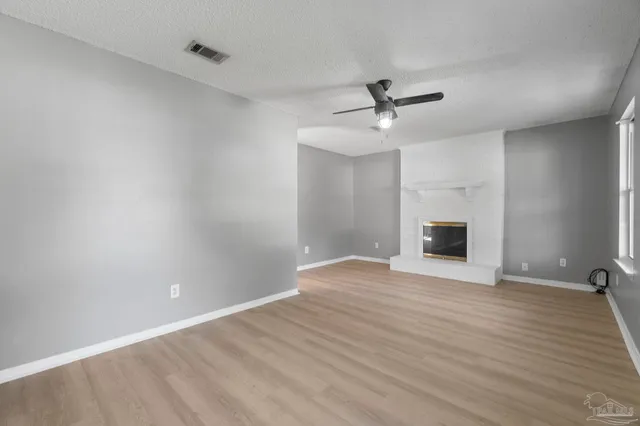 a view of a livingroom with a flat screen tv