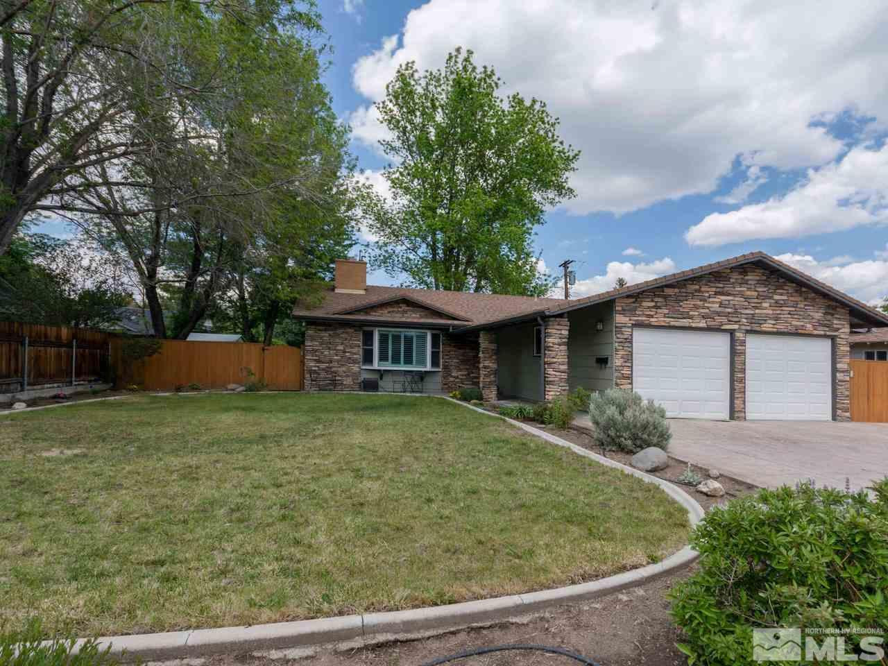 1885 California Reno, NV 89509 - Photo 1 of 1 front view of a house with a yard