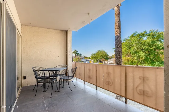 a view of outdoor seating