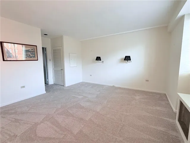 a view of a big room with closet