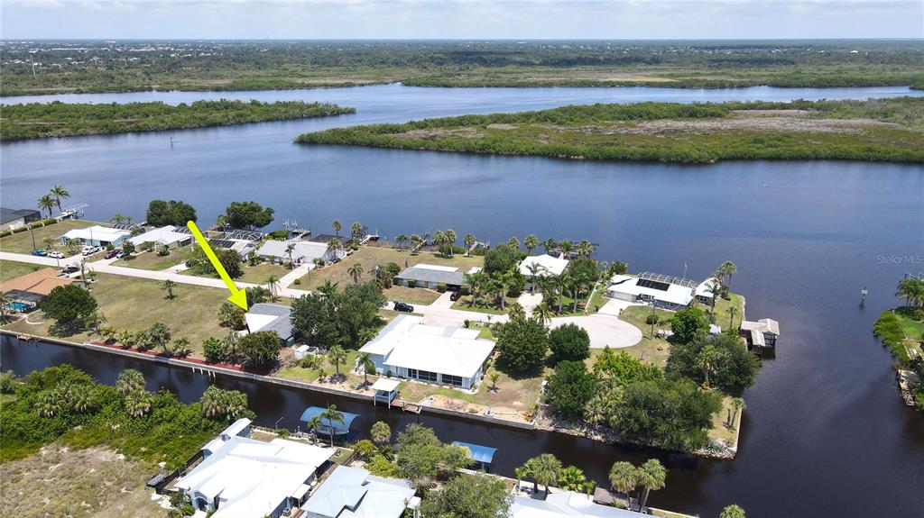 2028 River Basin Terrace Punta Gorda, FL 33982 - Photo 38 of 40 a view of a lake with a mountain