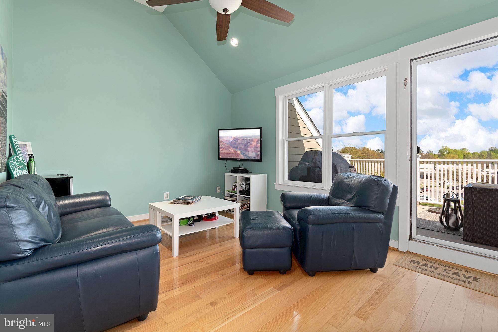 9502 Ament Street Silver Spring, MD 20910 - Photo 37 of 48 Living space with 12' ceilings and a large balcony
