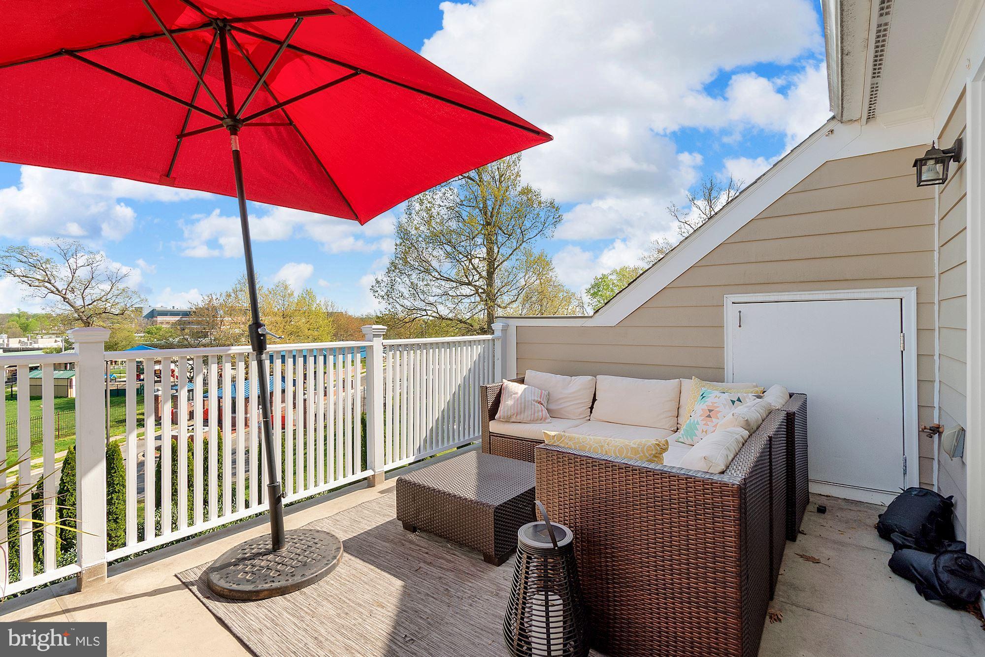 9502 Ament Street Silver Spring, MD 20910 - Photo 43 of 48 Oversized outdoor deck for working outside