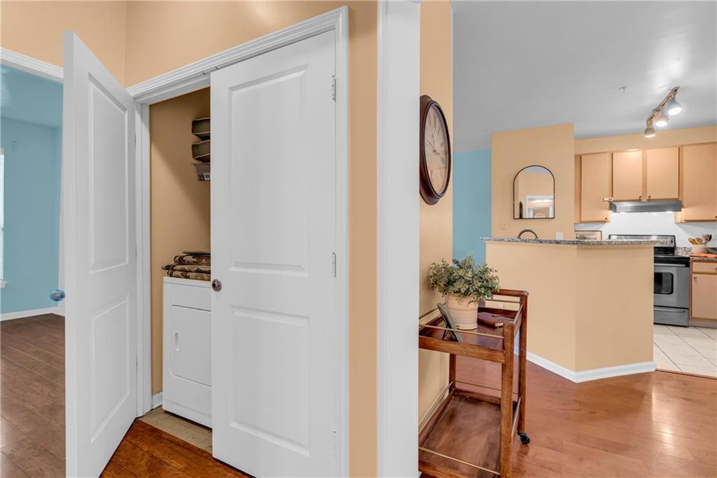 821 Ralph McGill Boulevard Northeast, Unit 2303 Atlanta, GA 30306 - Photo 18 of 43 a view of living room with furniture and a window