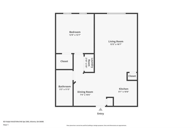$298,000 | 821 Ralph McGill Boulevard Northeast, Unit 2303, Atlanta, GA 30306