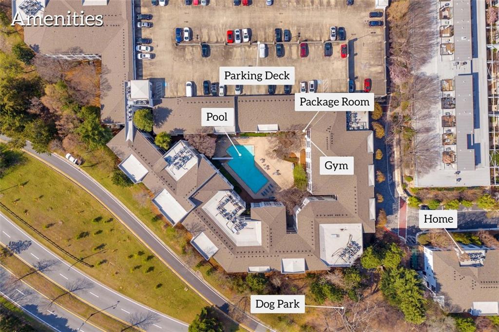 821 Ralph McGill Boulevard Northeast, Unit 2303 Atlanta, GA 30306 - Photo 30 of 43 a view of city