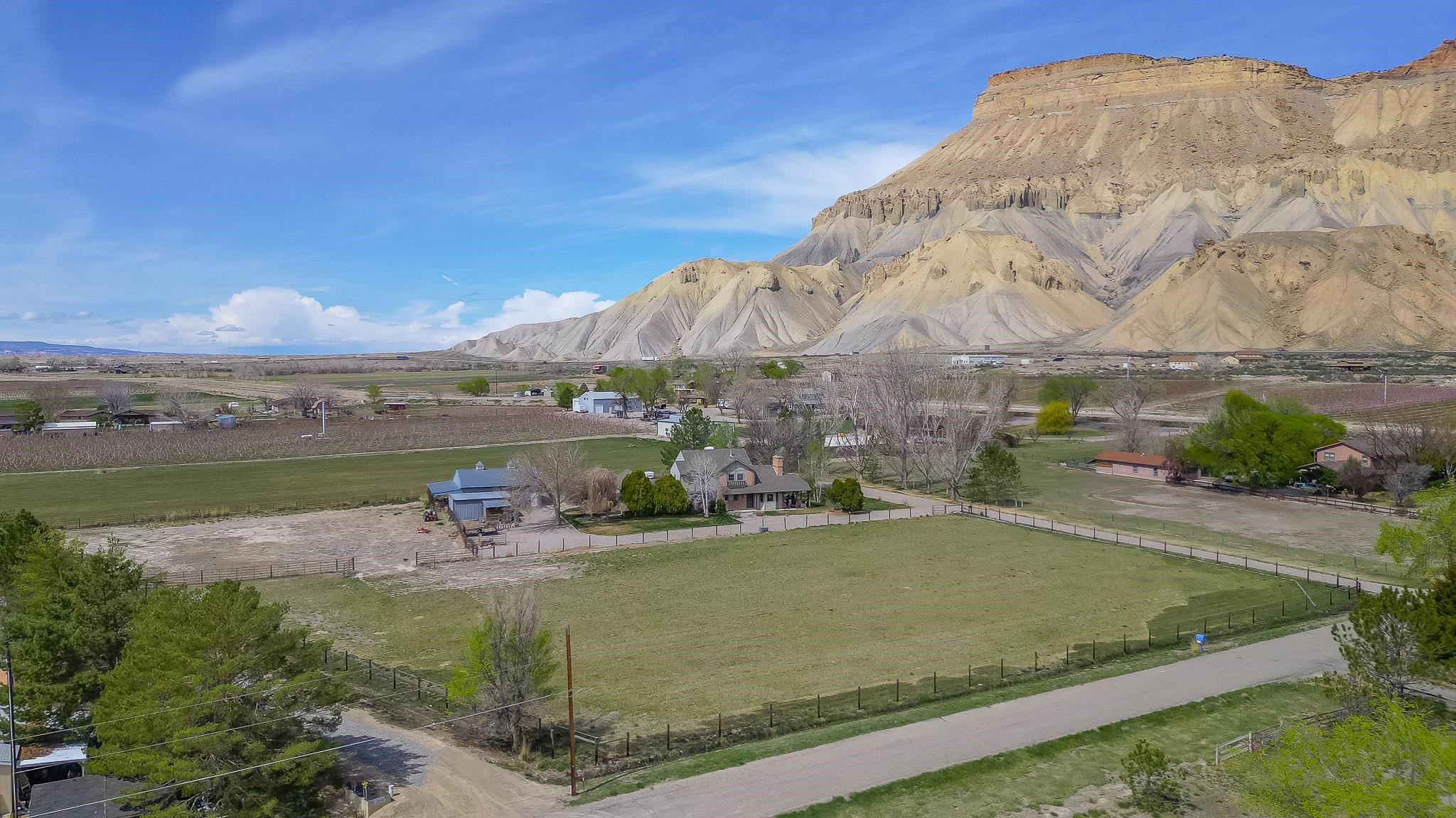 733-35 35 6/10 Road Palisade, CO 81526 - Photo 34 of 42 a view of a lake with a mountain in the background
