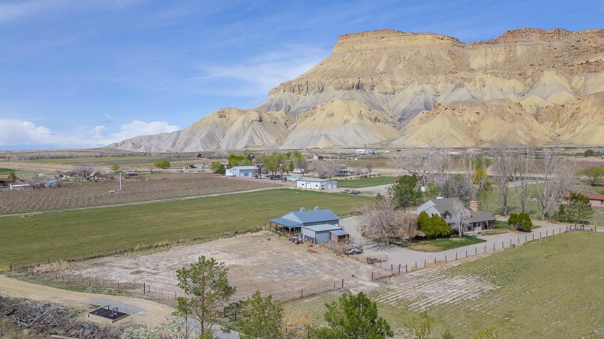 733-35 35 6/10 Road Palisade, CO 81526 - Photo 35 of 42 a view of a lake with a mountain in the background