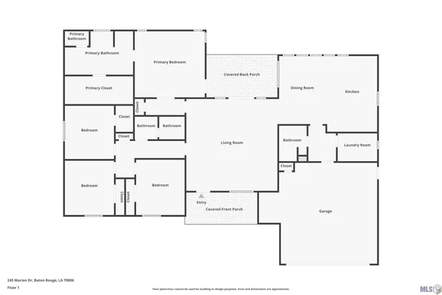 $468,000 | 245 Marion Drive, Baton Rouge, LA 70806