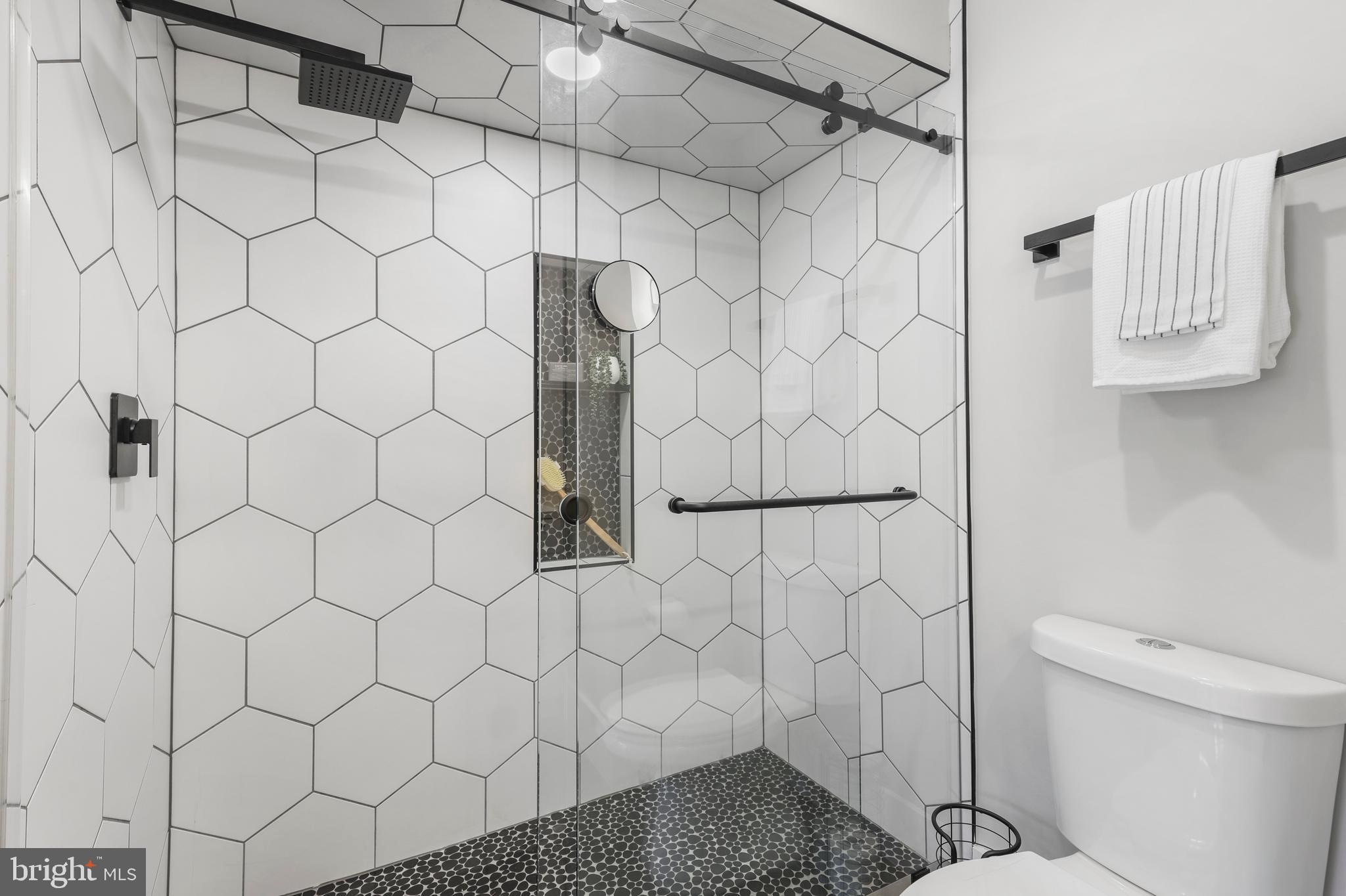 113 U Street Northeast, Unit 1 Washington, DC 20002 - Photo 41 of 63 a bathroom with a shower