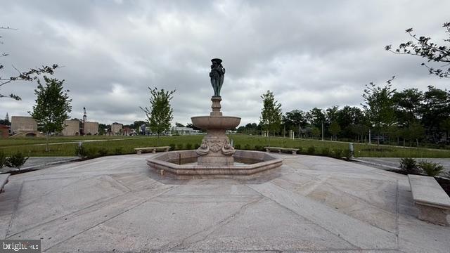 113 U Street Northeast, Unit 1 Washington, DC 20002 - Photo 53 of 63 a view of a fountain with a fountain in the background