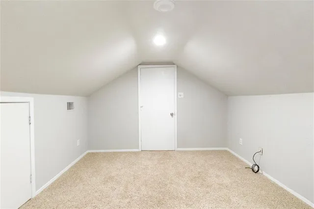 a view of empty room