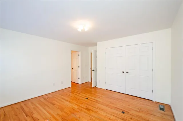 a view of empty room