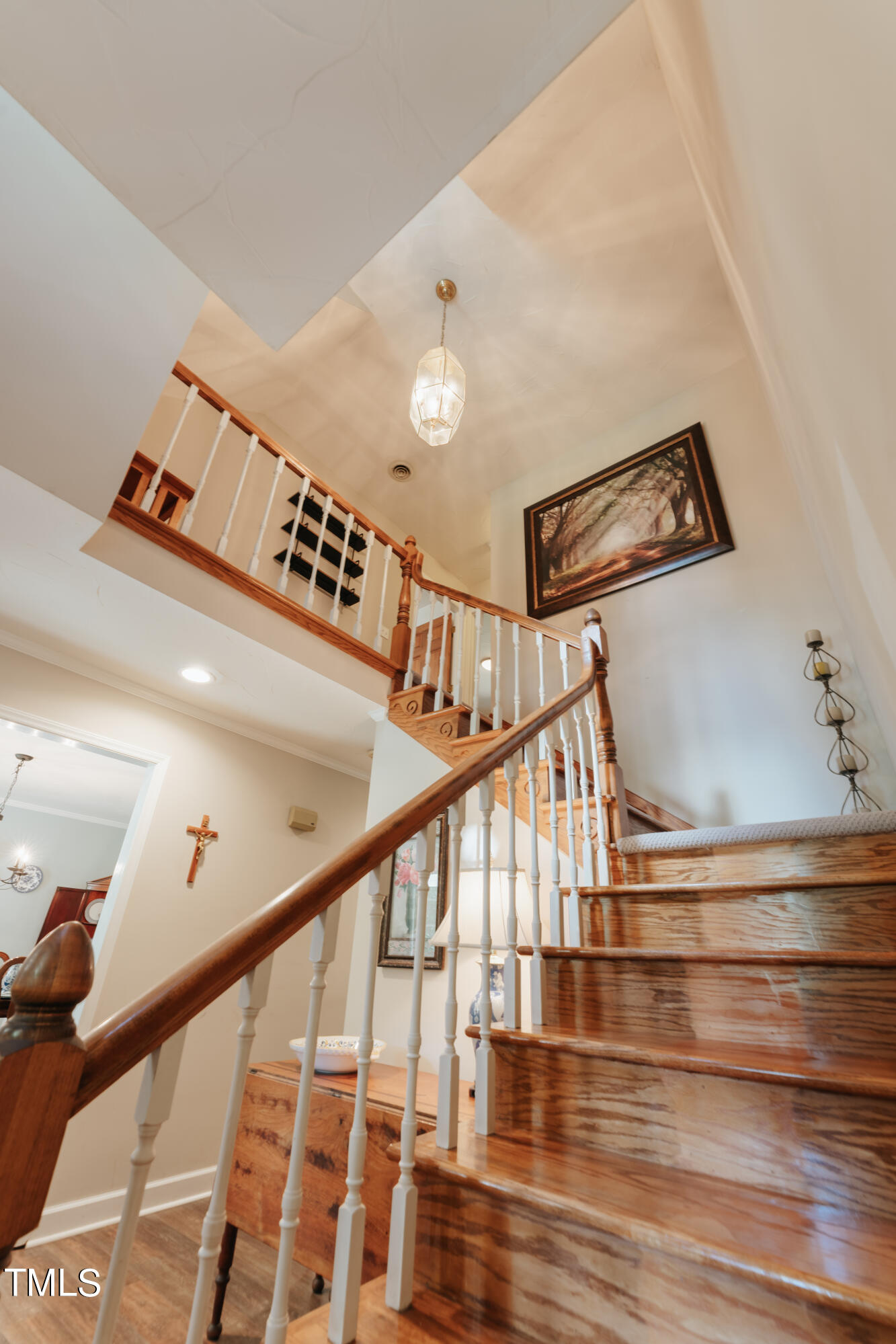 55 Sycamore Road Roxboro, NC 27574 - Photo 12 of 73 a view of entryway and hall with wooden floor