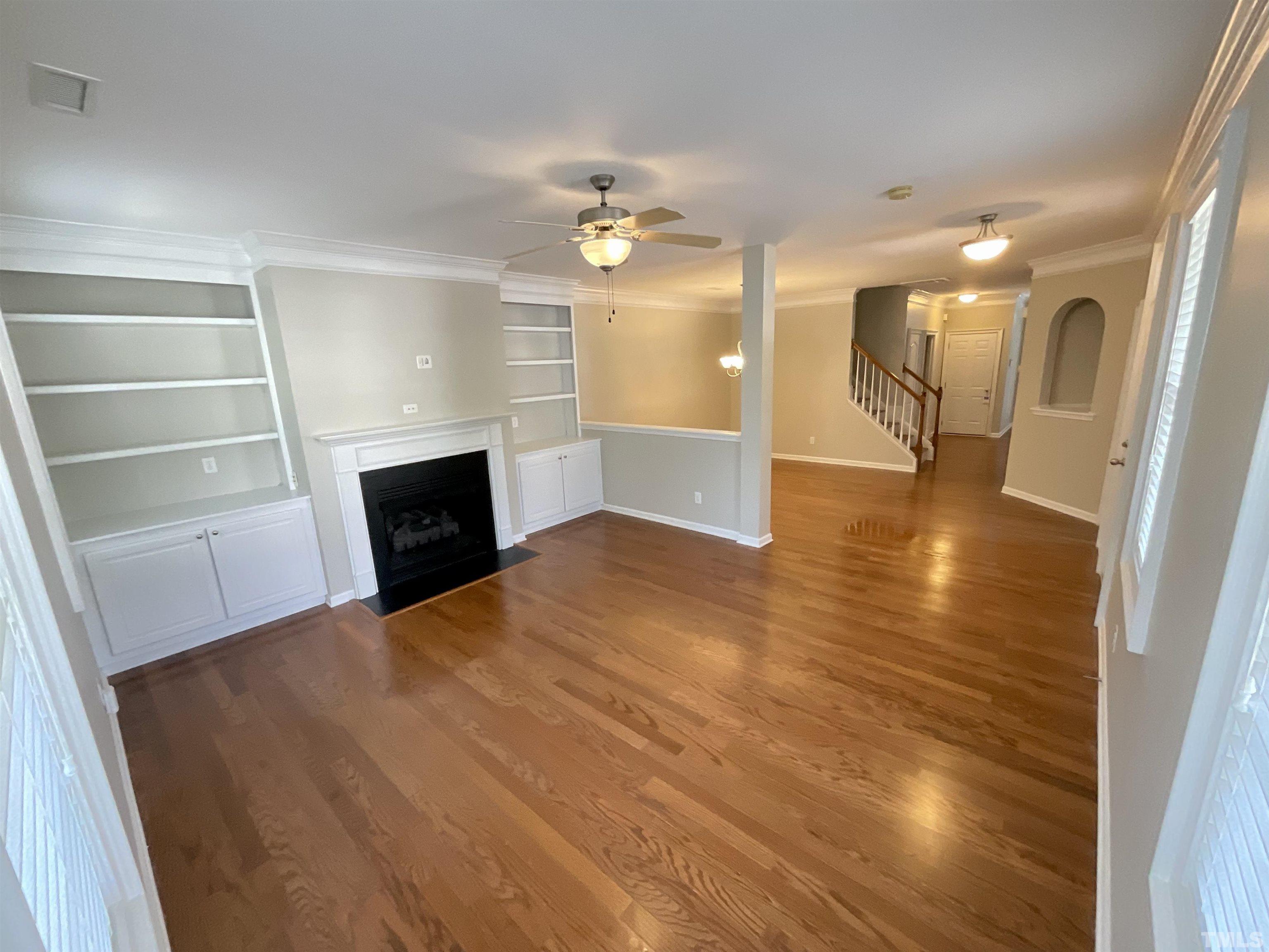 2632 Cloud Mist Circle Raleigh, NC 27614 - Photo 2 of 25 a view of an empty room with a fireplace