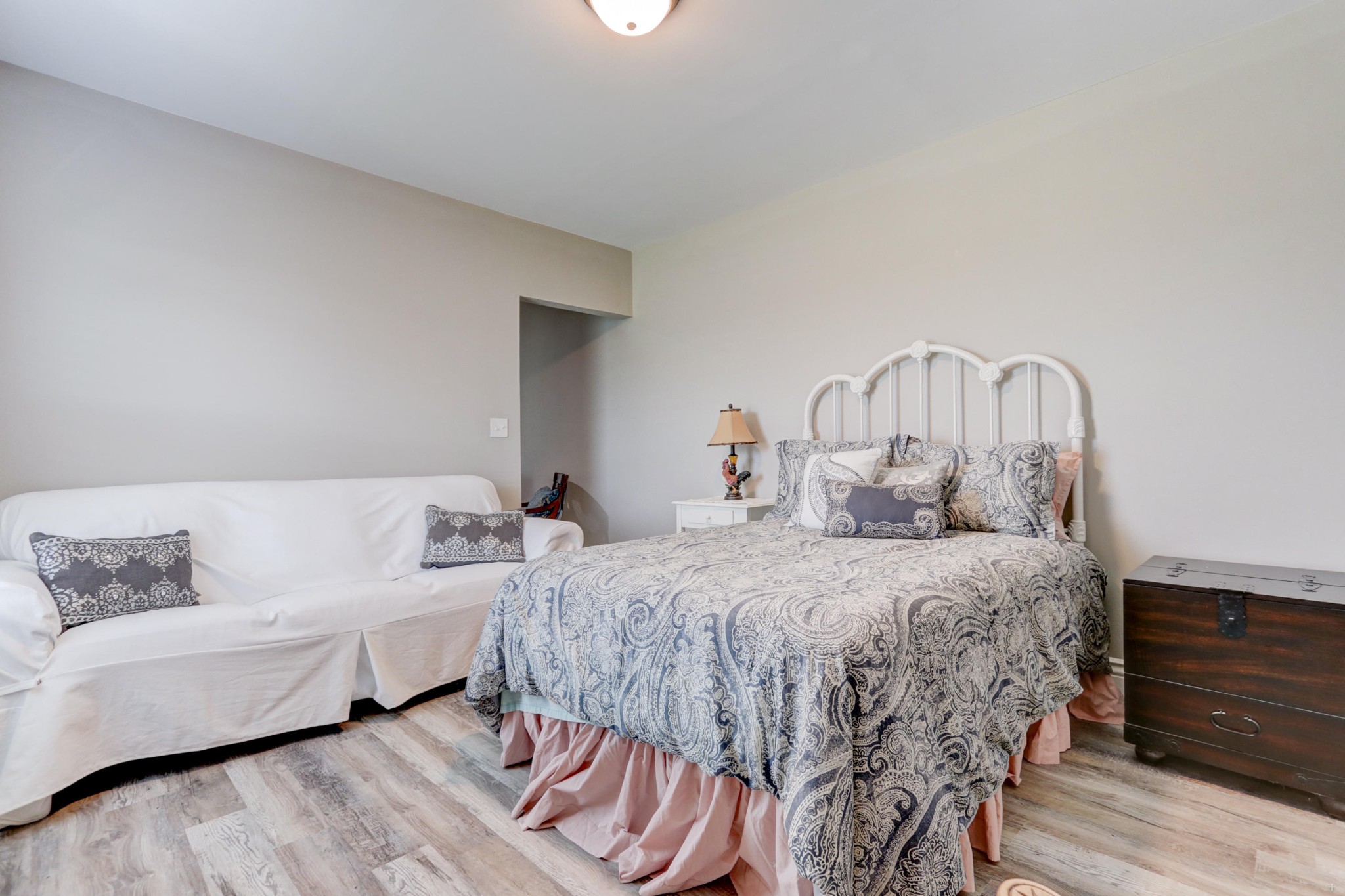 7429 Lakeshore Drive Rutledge, TN 37861 - Photo 29 of 38 a bedroom with a bed and wooden floor
