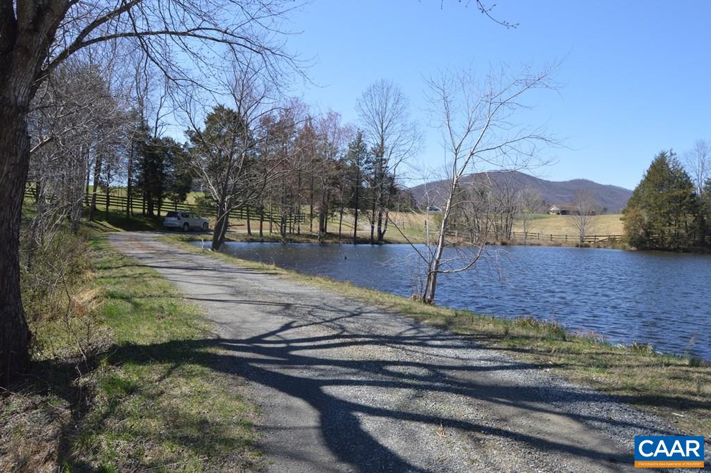 285 March Road Stanardsville, VA 22973 - Photo 67 of 75 a view of a yard with an umbrella