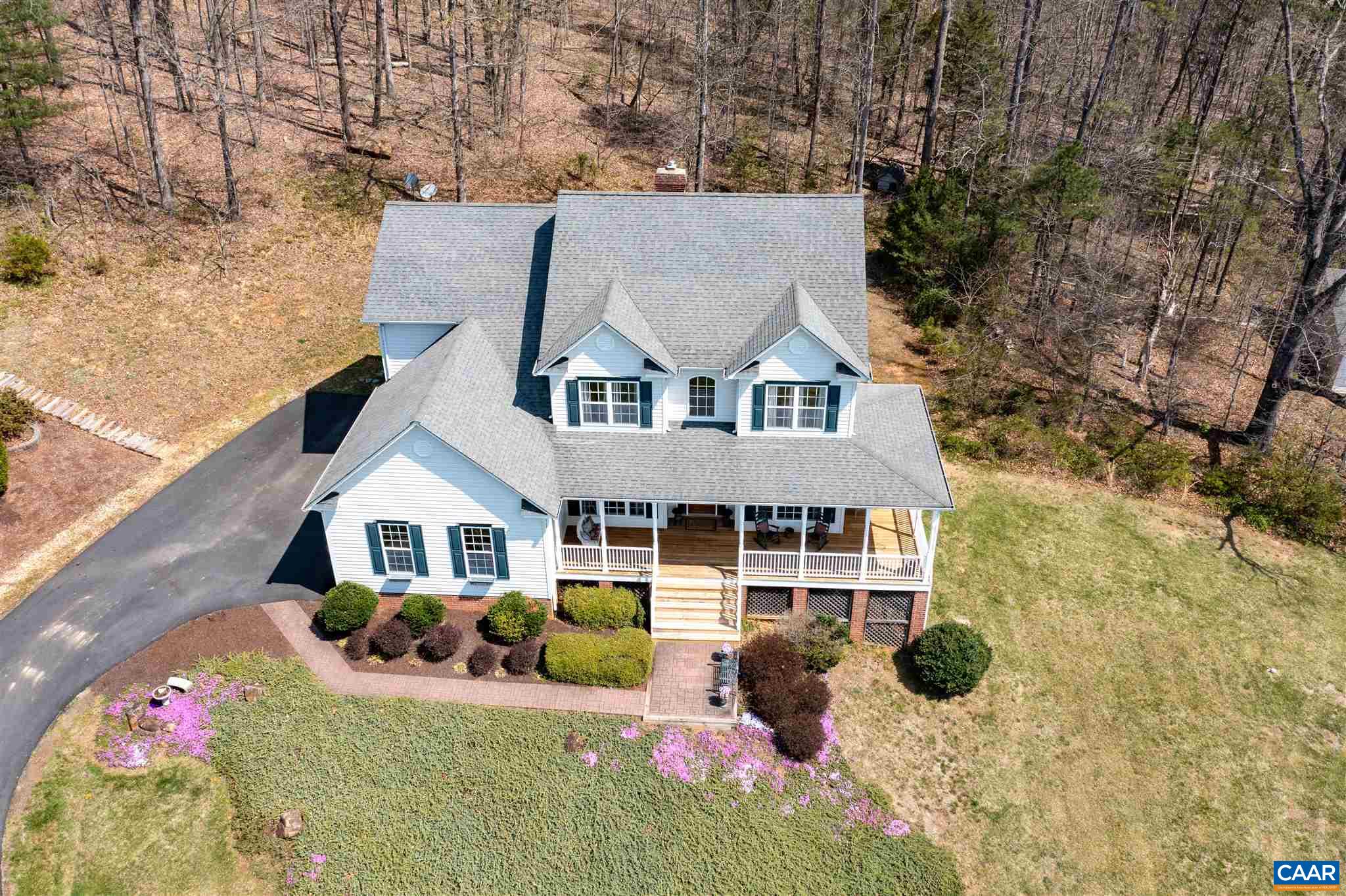 285 March Road Stanardsville, VA 22973 - Photo 74 of 75 front view of a house with a yard