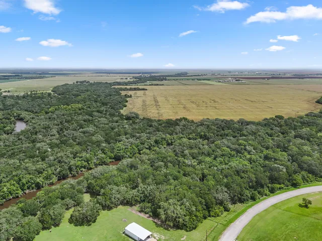 a view of a lake and outdoor space