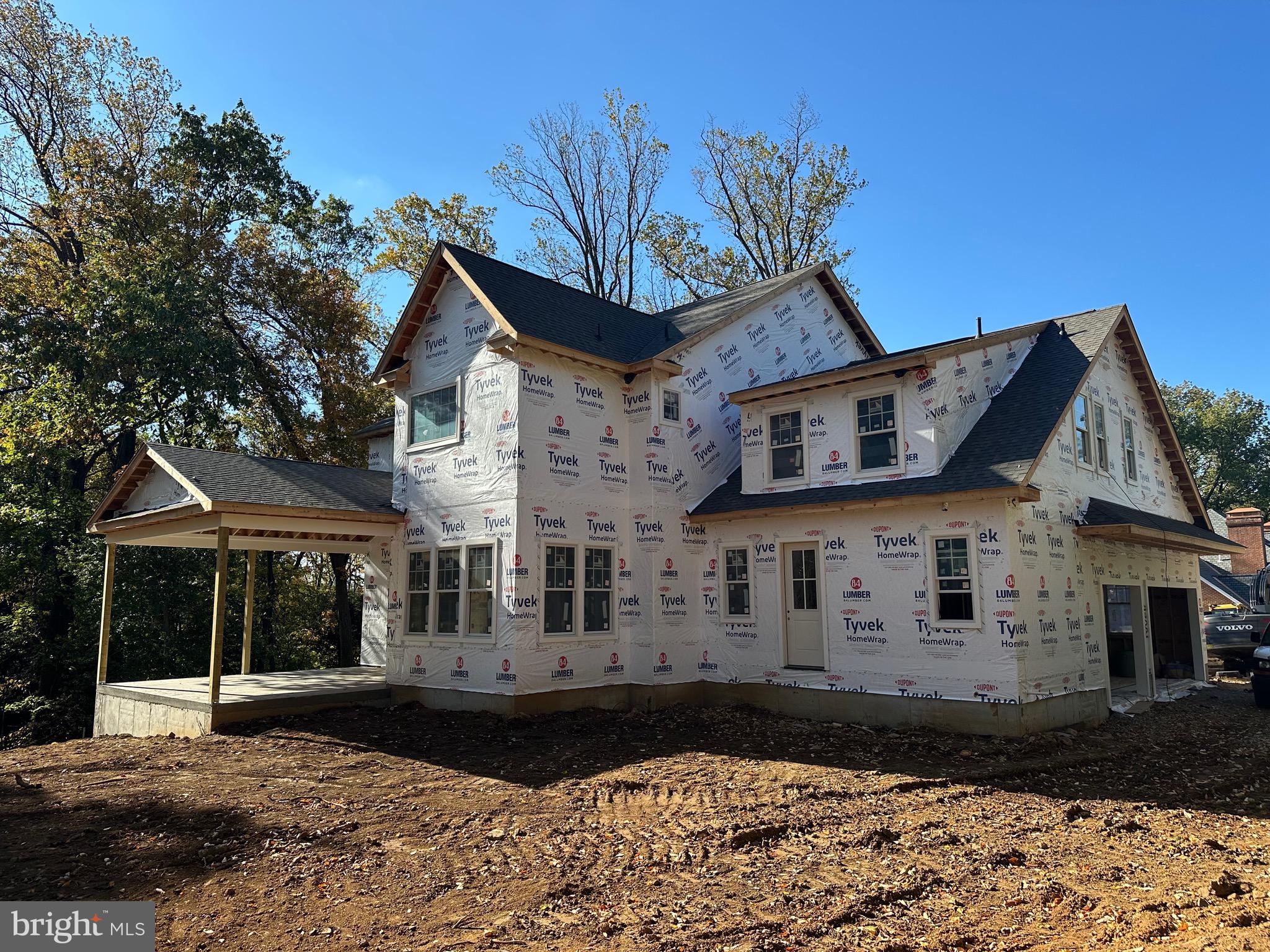 353 Oak Terrace Wayne, PA 19087 - Photo 1 of 13 a front view of a house with a yard