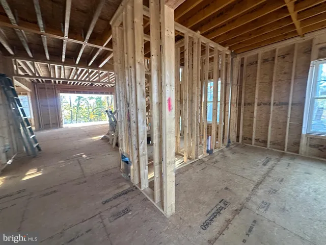 a house with trees in front of it