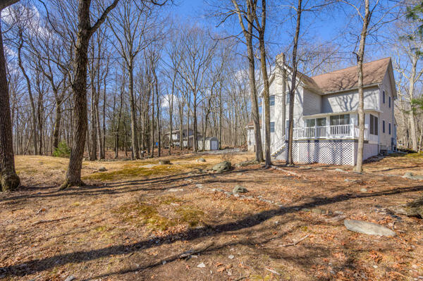 4239 High Road Cresco, PA 18326 - Photo 37 of 40 Back yard