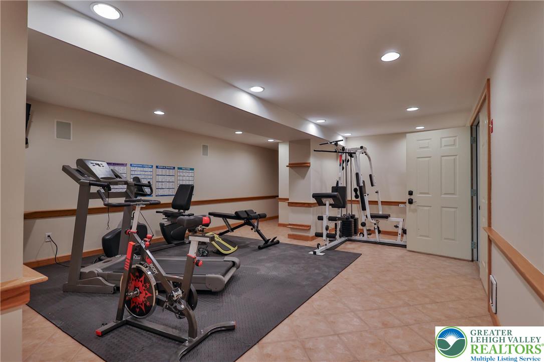 2159 Quarry Road Coopersburg, PA 18036 - Photo 49 of 79 Home gym, all equipment shown included