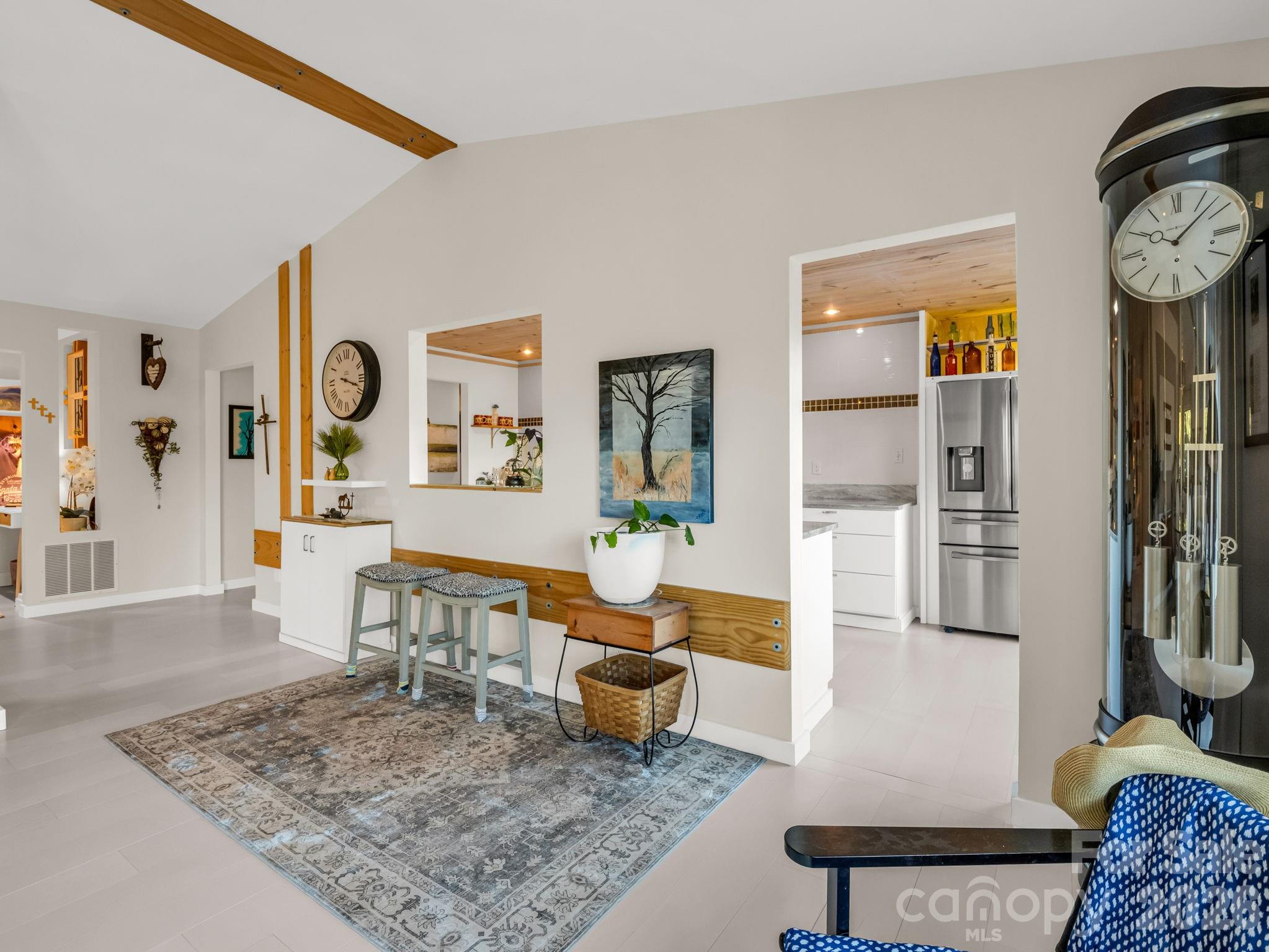 200 Piney Mountain Road Tryon, NC 28782 - Photo 13 of 48 a living room with furniture and wooden floor