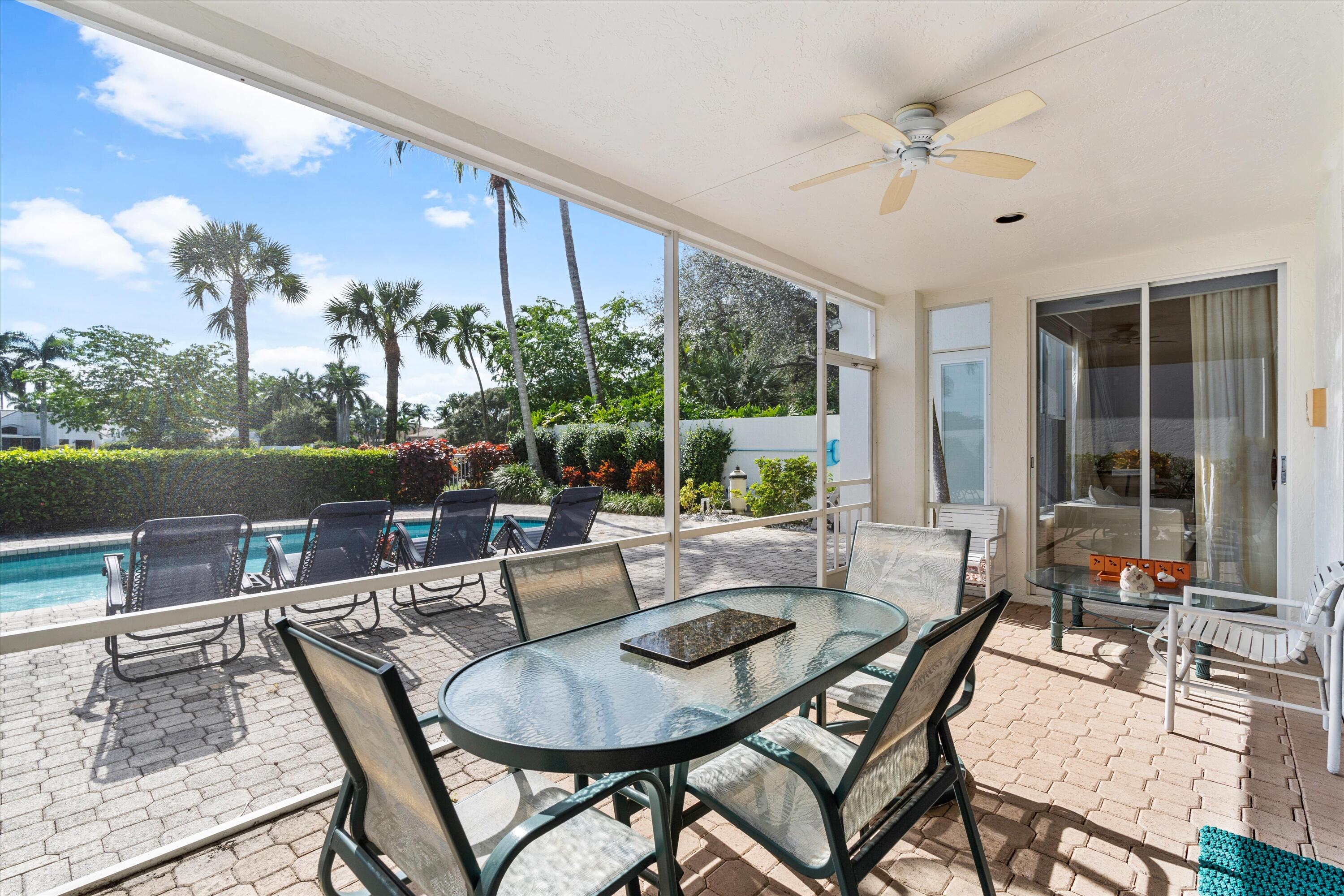 2184 Northwest 62nd Drive Boca Raton, FL 33496 - Photo 24 of 33 Screened Patio