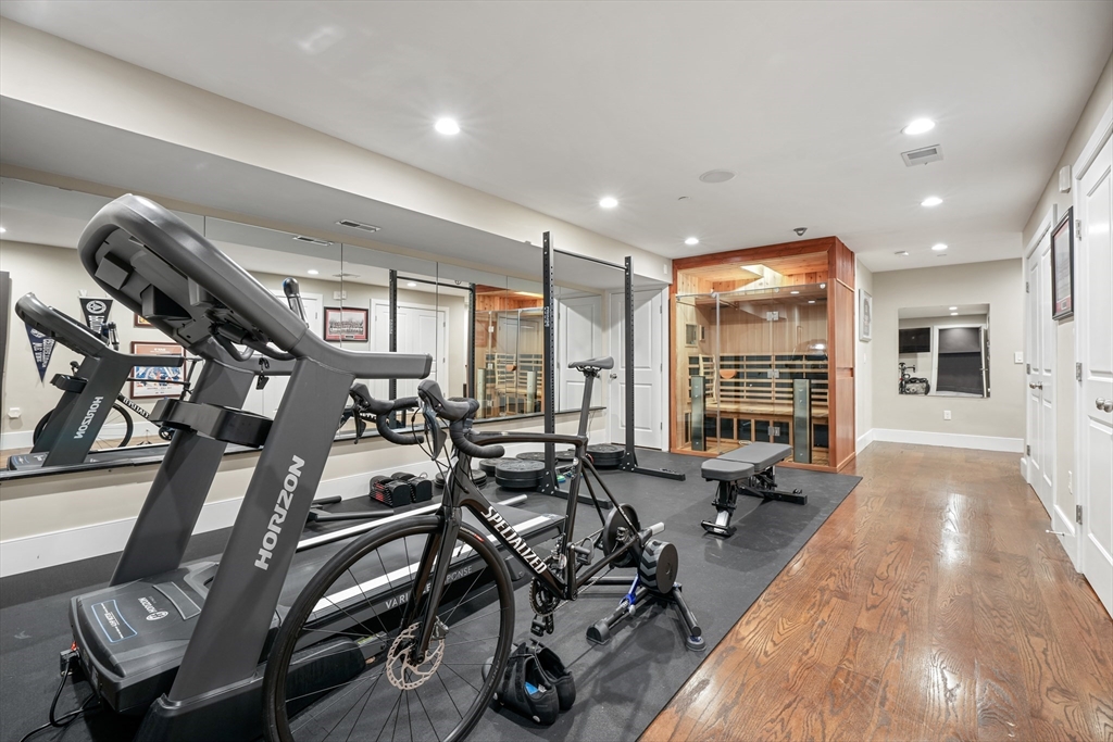861 East 2nd Street, Unit 1 Boston, MA 02127 - Photo 20 of 30 a view of a room with gym equipment