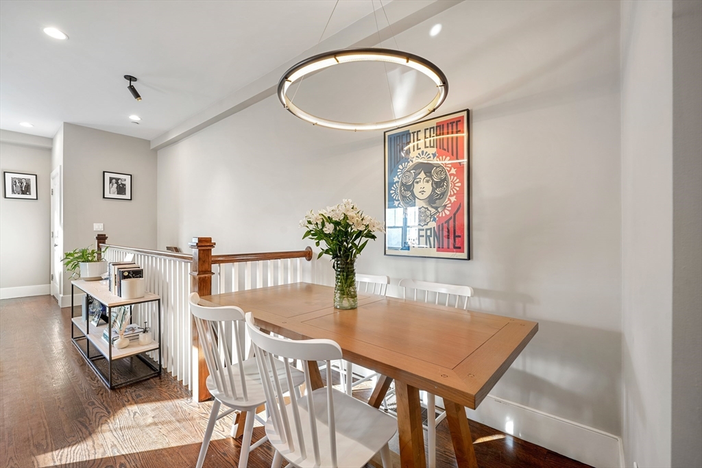 861 East 2nd Street, Unit 1 Boston, MA 02127 - Photo 5 of 30 a view of a dining room with furniture and a potted plant