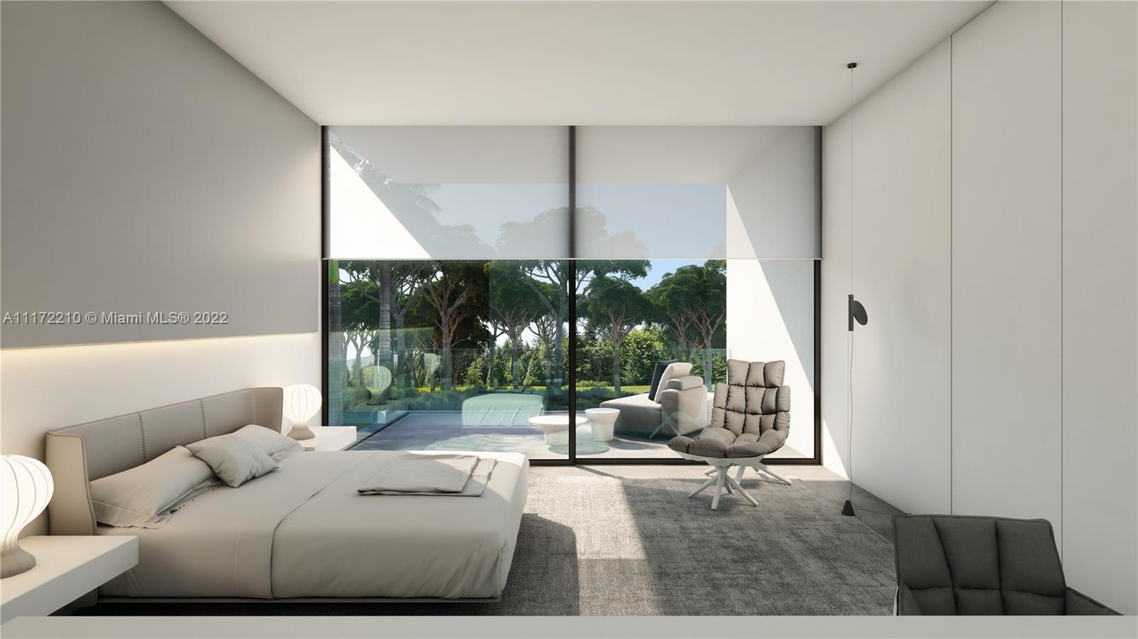 4801 Akai Dr Ranches Southwest Ranches, FL 33332 - Photo 14 of 21 a living room with furniture and a floor to ceiling window