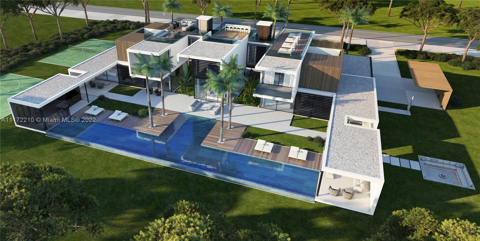 4801 Akai Dr Ranches Southwest Ranches, FL 33332 - Photo 2 of 21 an aerial view of a house with swimming pool garden and patio