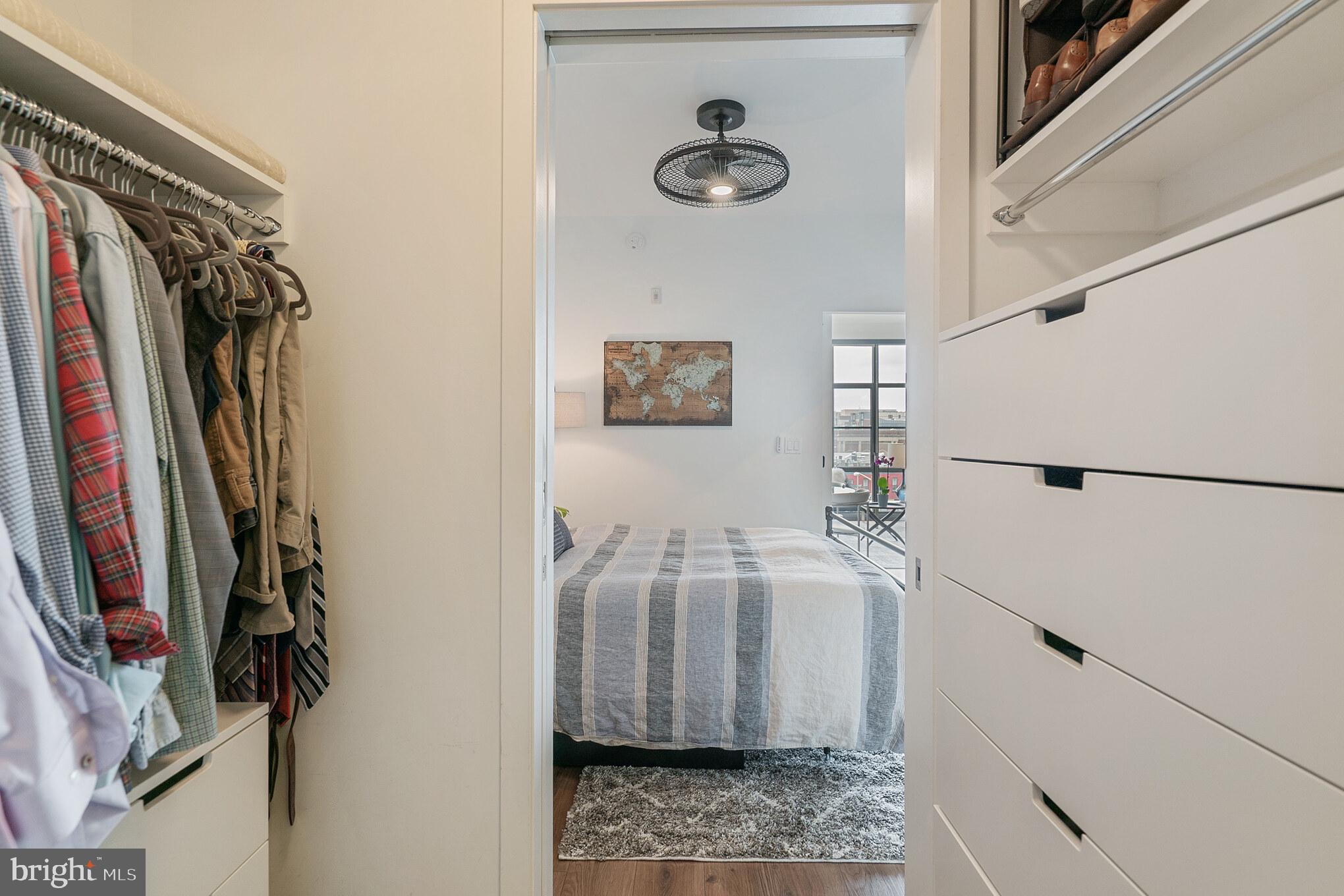 2030 8th Street Northwest, Unit 410 Washington, DC 20001 - Photo 17 of 30 Ample closet space!