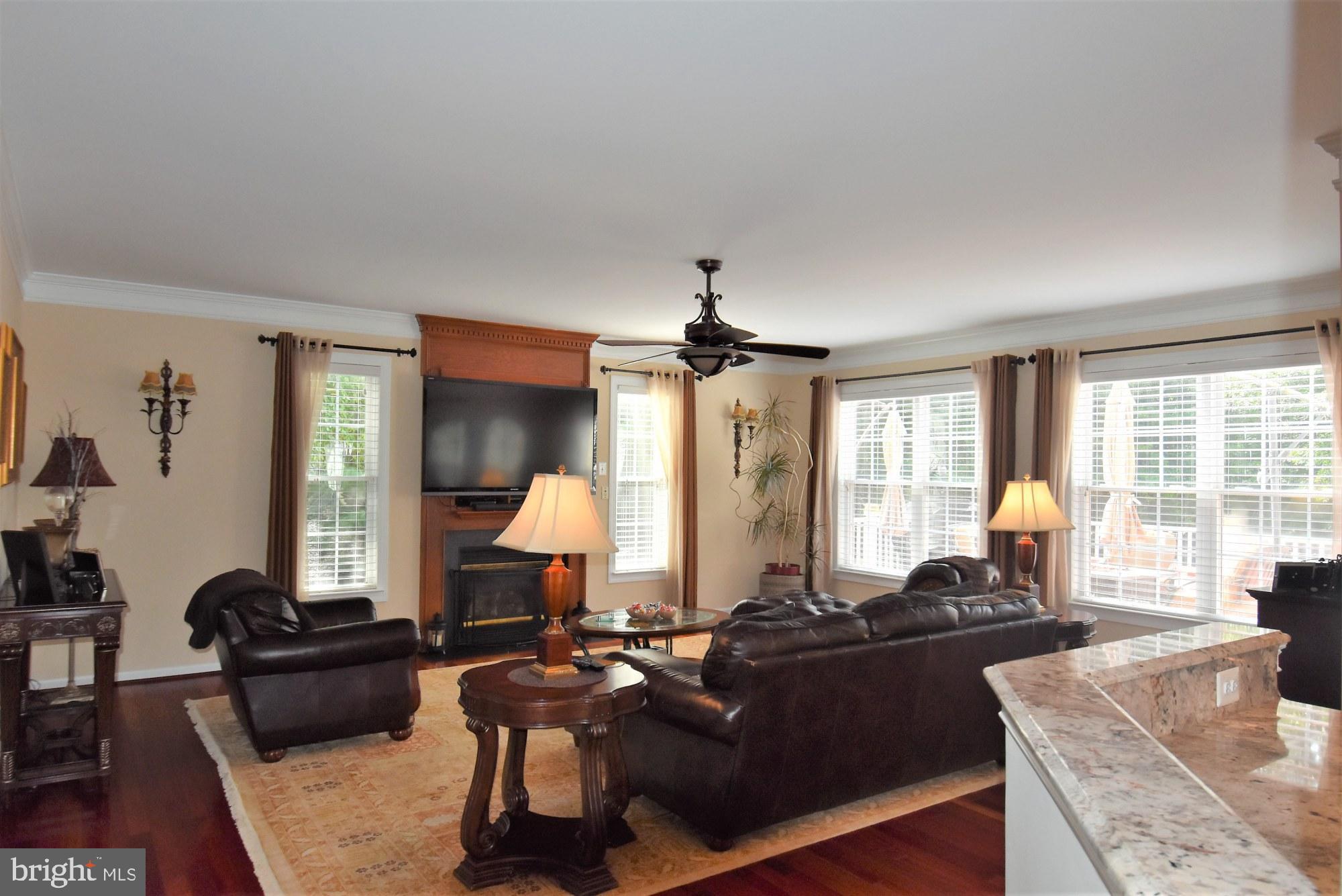2420 Powderhorn Way Crofton, MD 21114 - Photo 12 of 85 Natural Gas Fireplace For Cool Fall Evenings