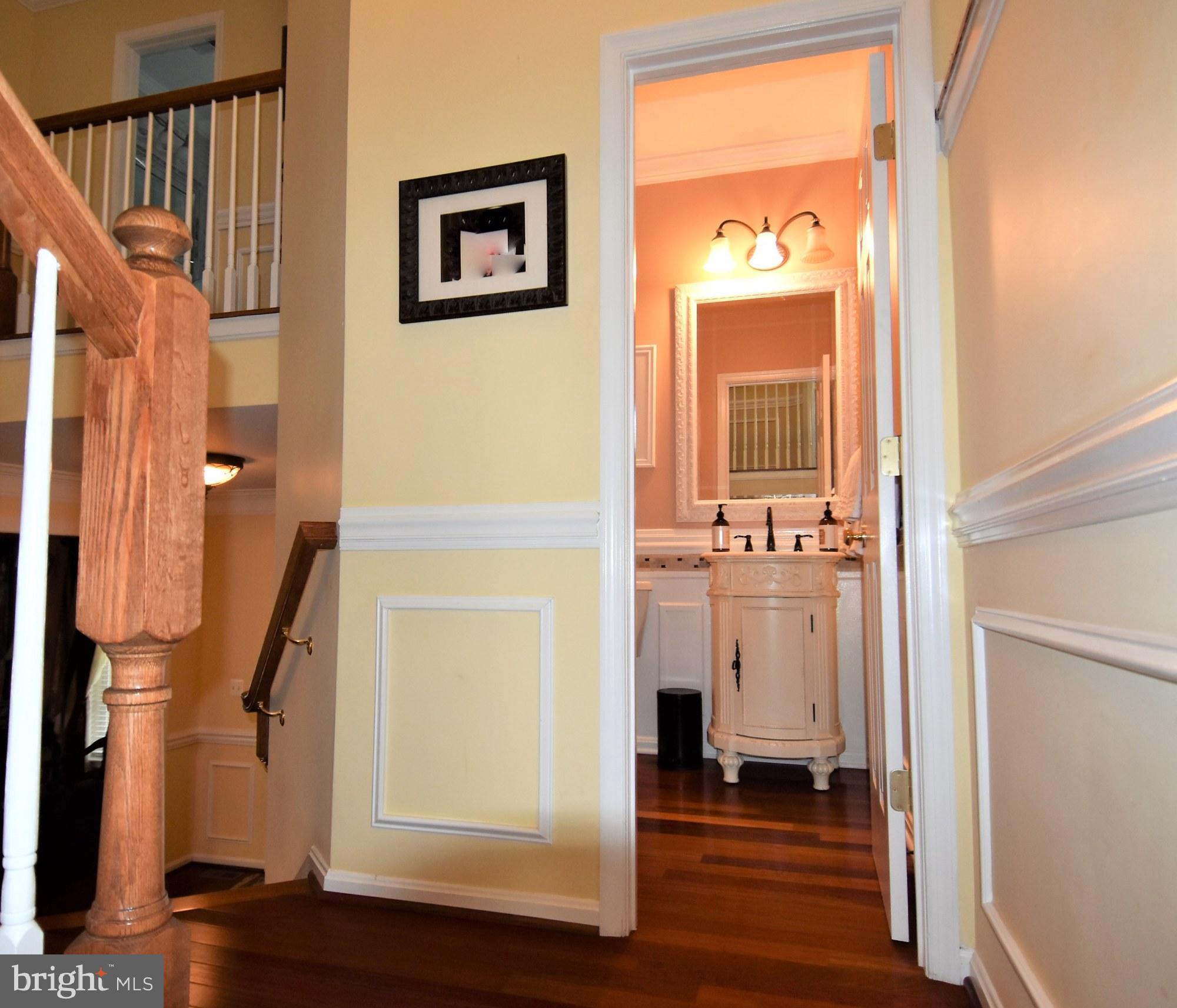 2420 Powderhorn Way Crofton, MD 21114 - Photo 29 of 85 Powder Room Uniquely Located On Rear Stair Landing