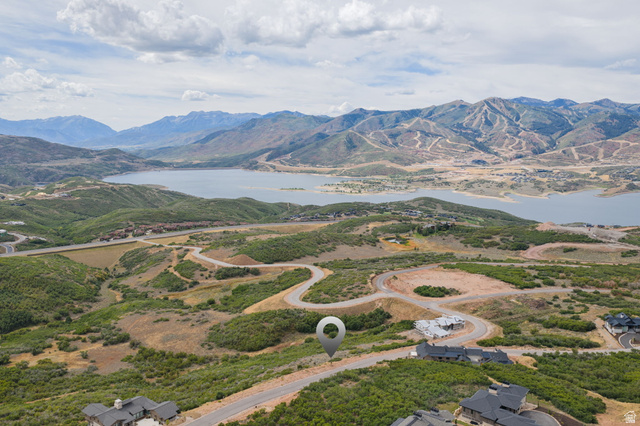 2042 East Wrangler Road, Unit 19 Kamas, UT 84036 - Photo 2 of 14 Drone / aerial view of a water and mountain view